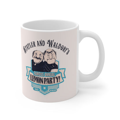 Statler And Waldorf's Famous Annual Lemon Party! (The Muppets) - Mug