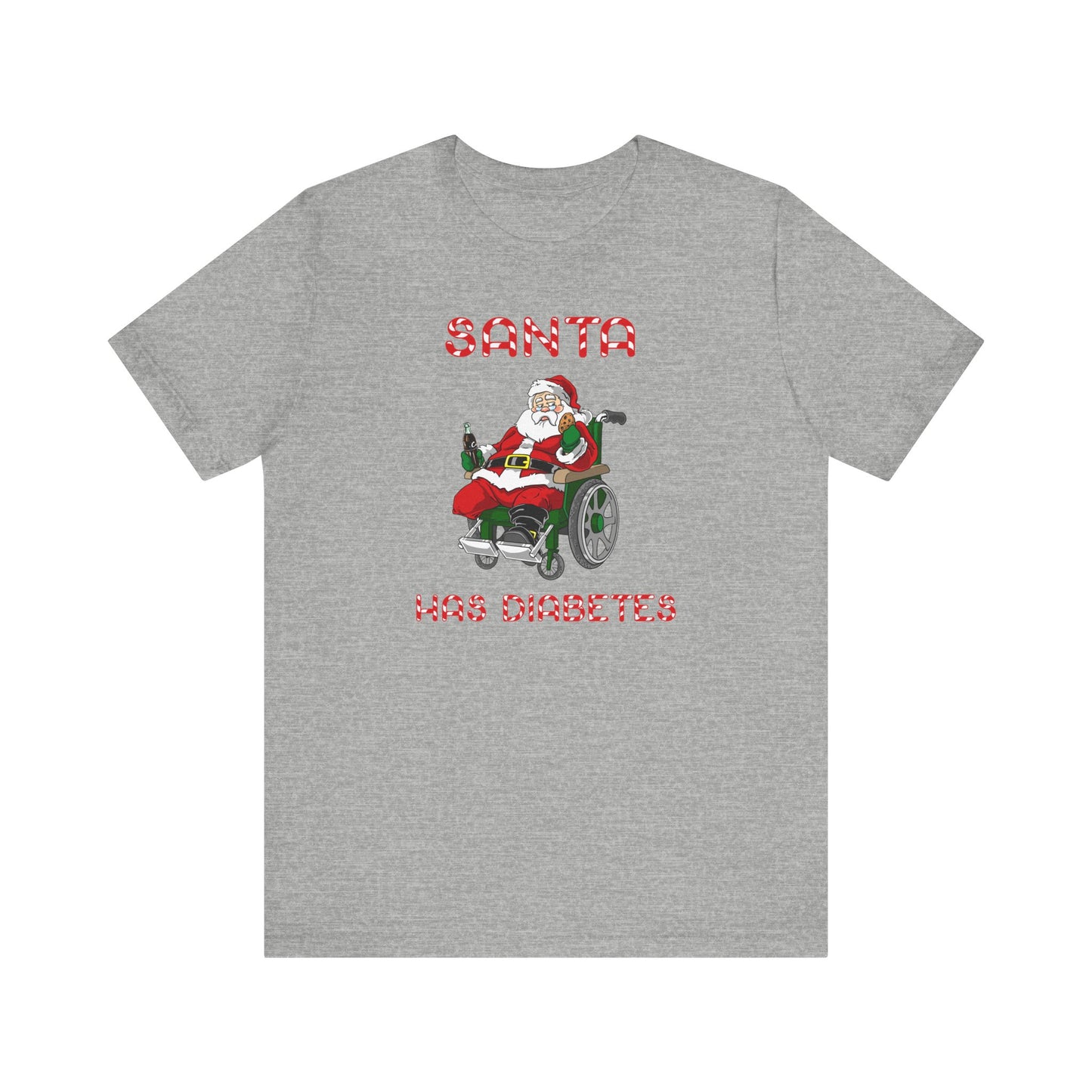 Santa Has Diabetes - Men's T-Shirt