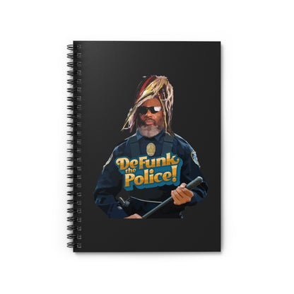 Defunk The Police - Spiral Notebook