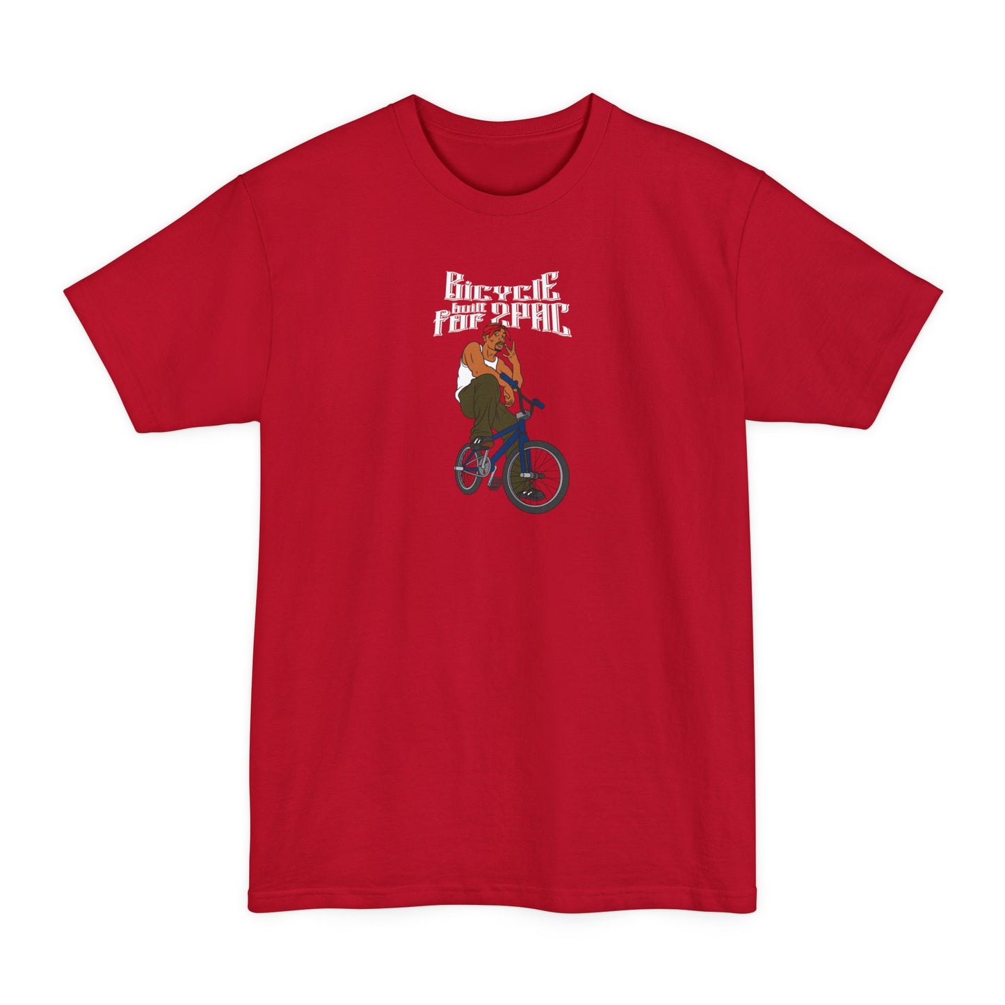 Bicycle Built For 2Pac - Men's Tall T-Shirt