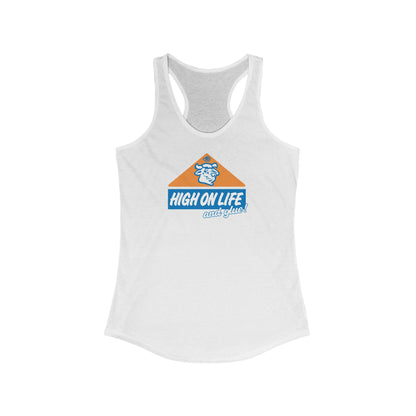 High On Life (And Glue) - Women’s Racerback Tank