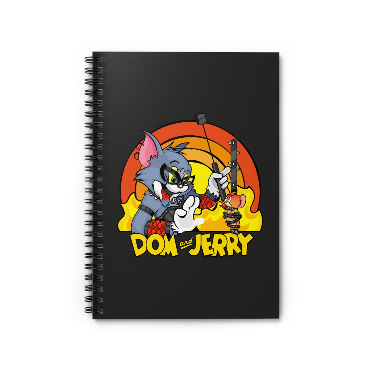 Dom And Jerry - Spiral Notebook