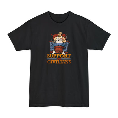 Support Our Civilians - Men's Tall T-Shirt