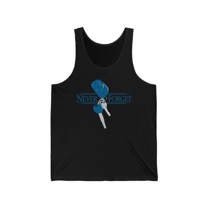 Never Forget (Keys)  - Unisex Tank