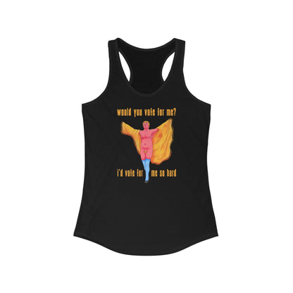 Trump - I'd Vote For Me (Buffalo Bill) - Women’s Racerback Tank