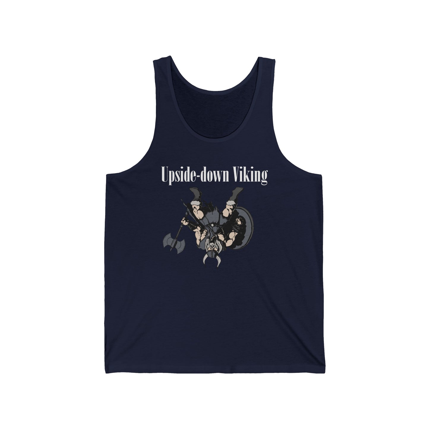 Upside-Down Viking  - Unisex Tank