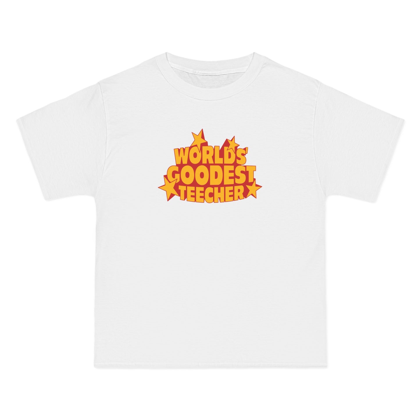 Worlds' Goodest Teecher - Men's Heavyweight T-Shirt