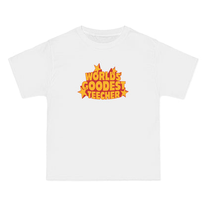 Worlds' Goodest Teecher - Men's Heavyweight T-Shirt