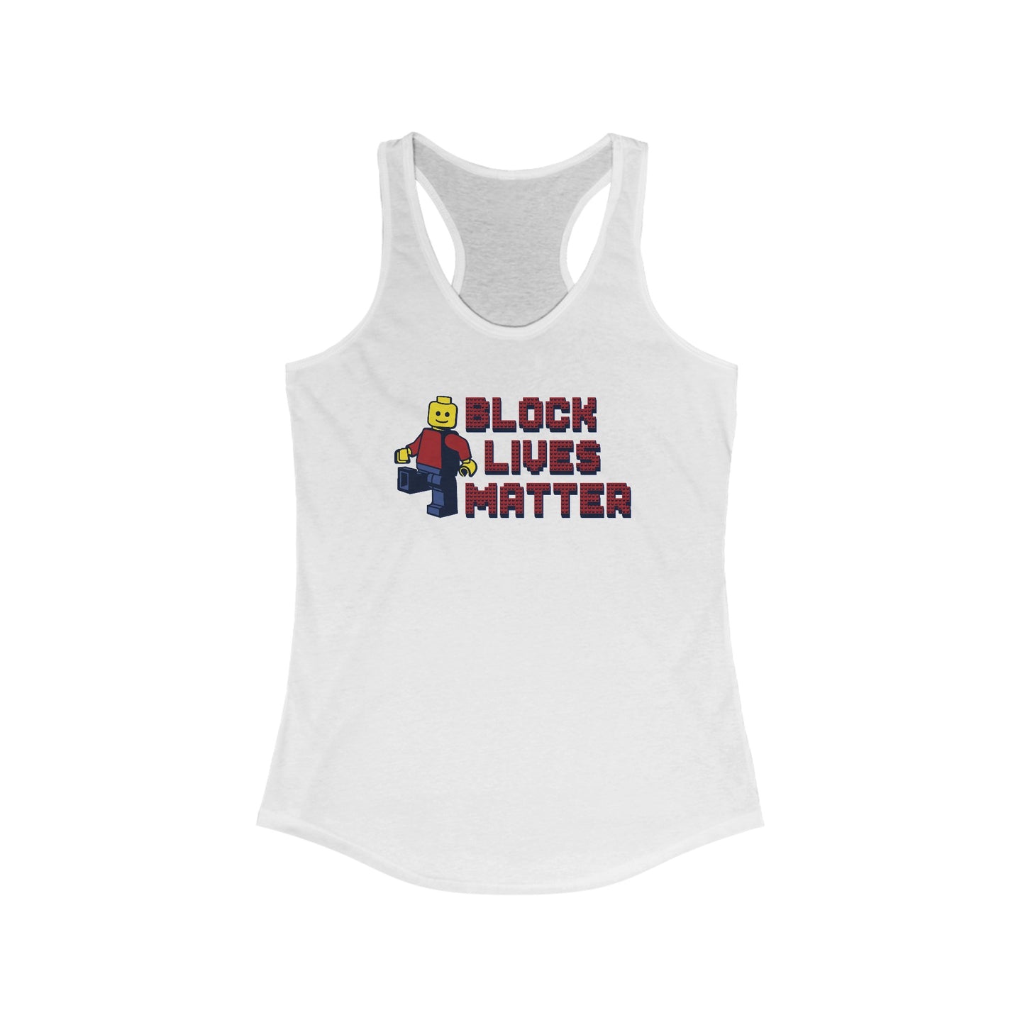 Block Lives Matter - Women's Racerback Tank