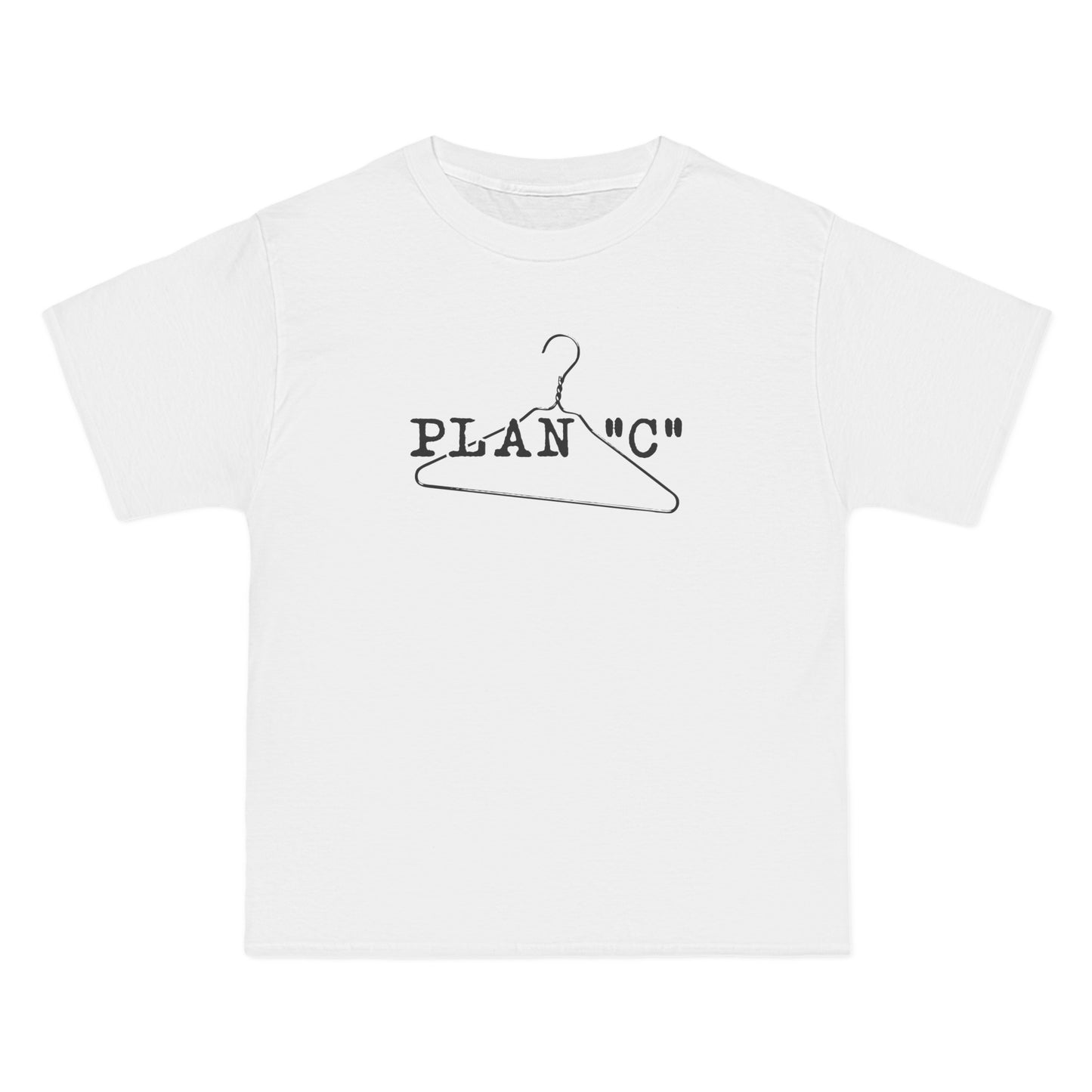 Plan "C" (Wire Hanger) - Men's Heavyweight T-Shirt