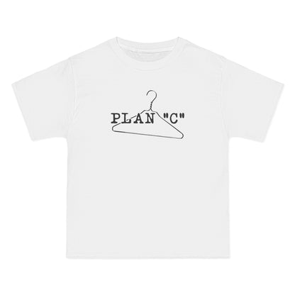 Plan "C" (Wire Hanger) - Men's Heavyweight T-Shirt