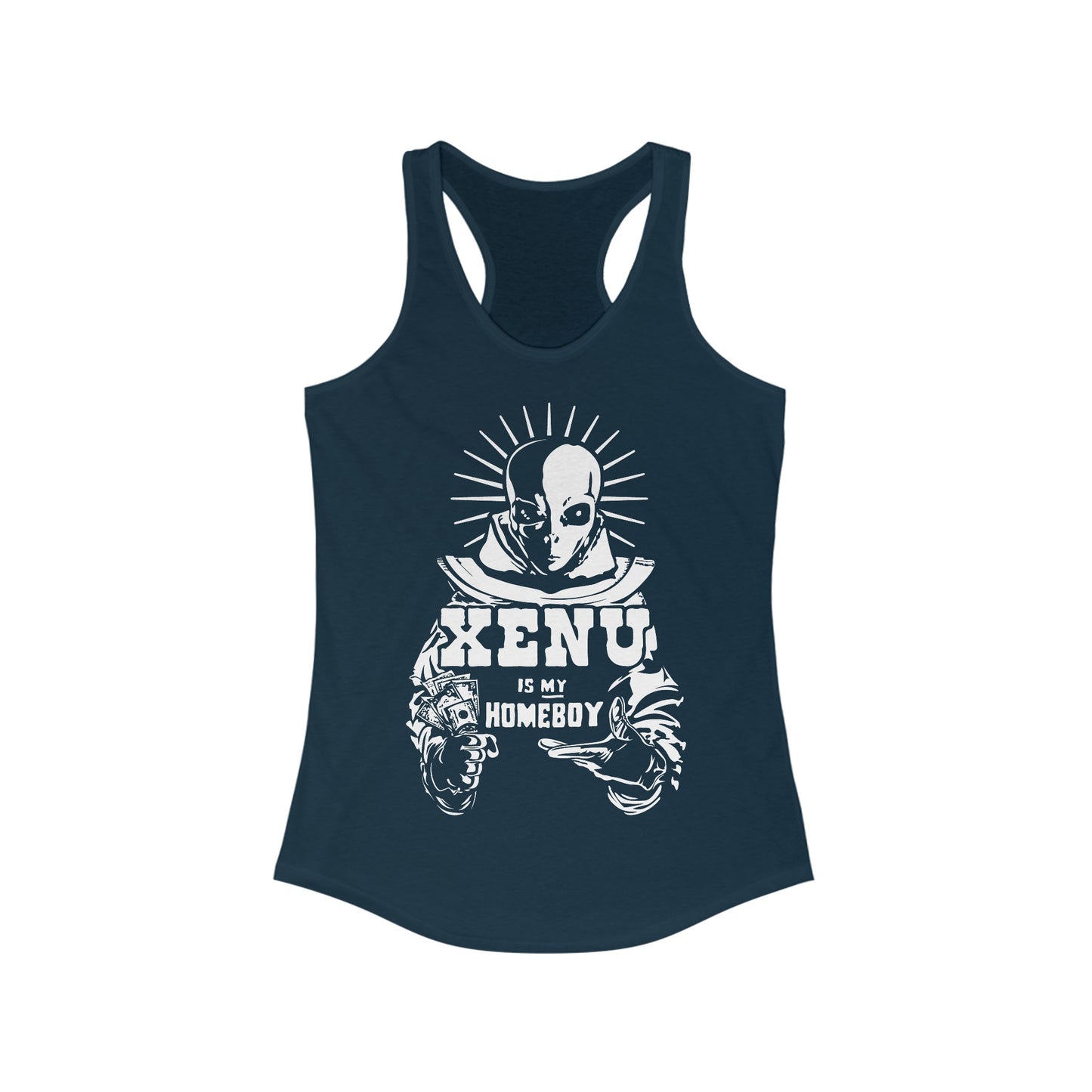 Xenu Is My Homeboy - Women's Racerback Tank