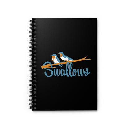 Swallows - Spiral Notebook