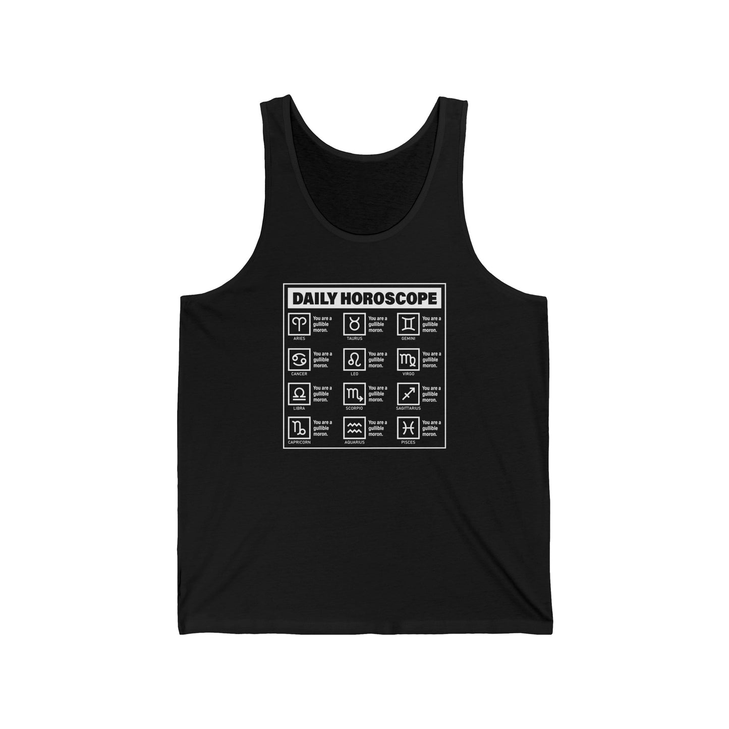 Daily Horoscope - Unisex Tank