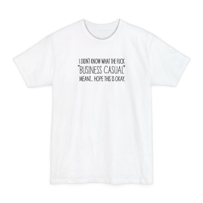 Business Casual - Men's Tall T-Shirt