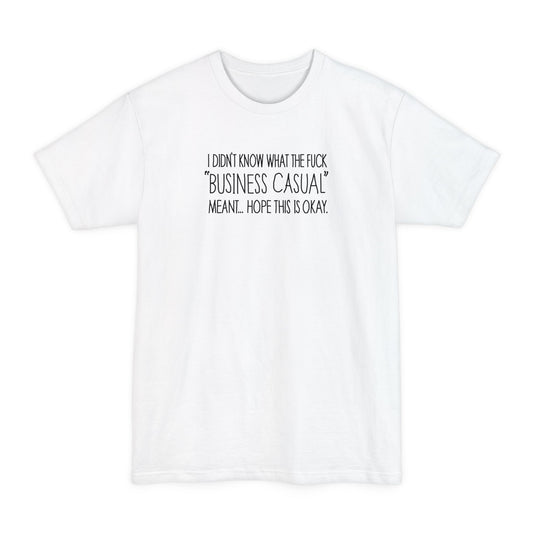 Business Casual - Men's Tall T-Shirt