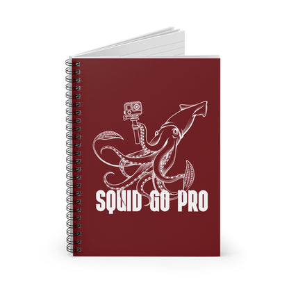 Squid Go Pro - Spiral Notebook