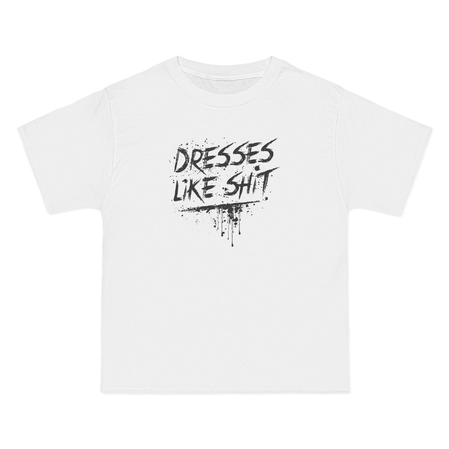 Dresses Like Shit - Men's Heavyweight T-Shirt