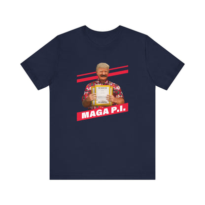 Maga P.I. (Donald Trump) - Men's T-Shirt