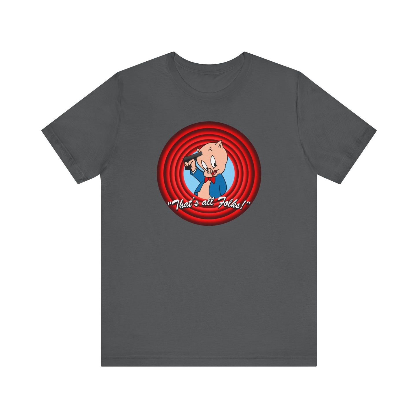 That's All Folks (Porky Pig)  - Men's T-Shirt