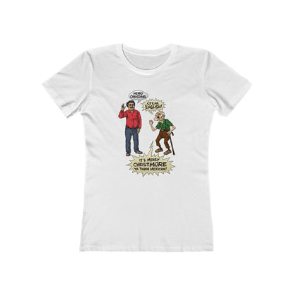 Merry Christmas Vs. Merry Christmore - Women’s T-Shirt