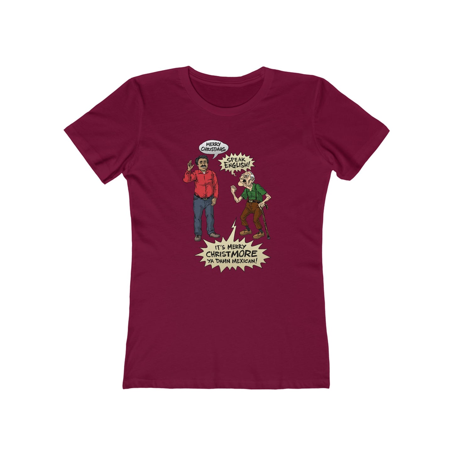 Merry Christmas Vs. Merry Christmore - Women’s T-Shirt