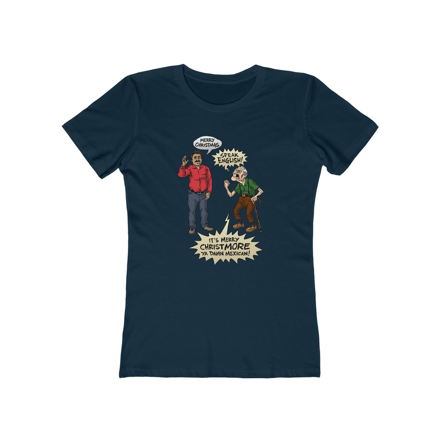 Merry Christmas Vs. Merry Christmore - Women’s T-Shirt