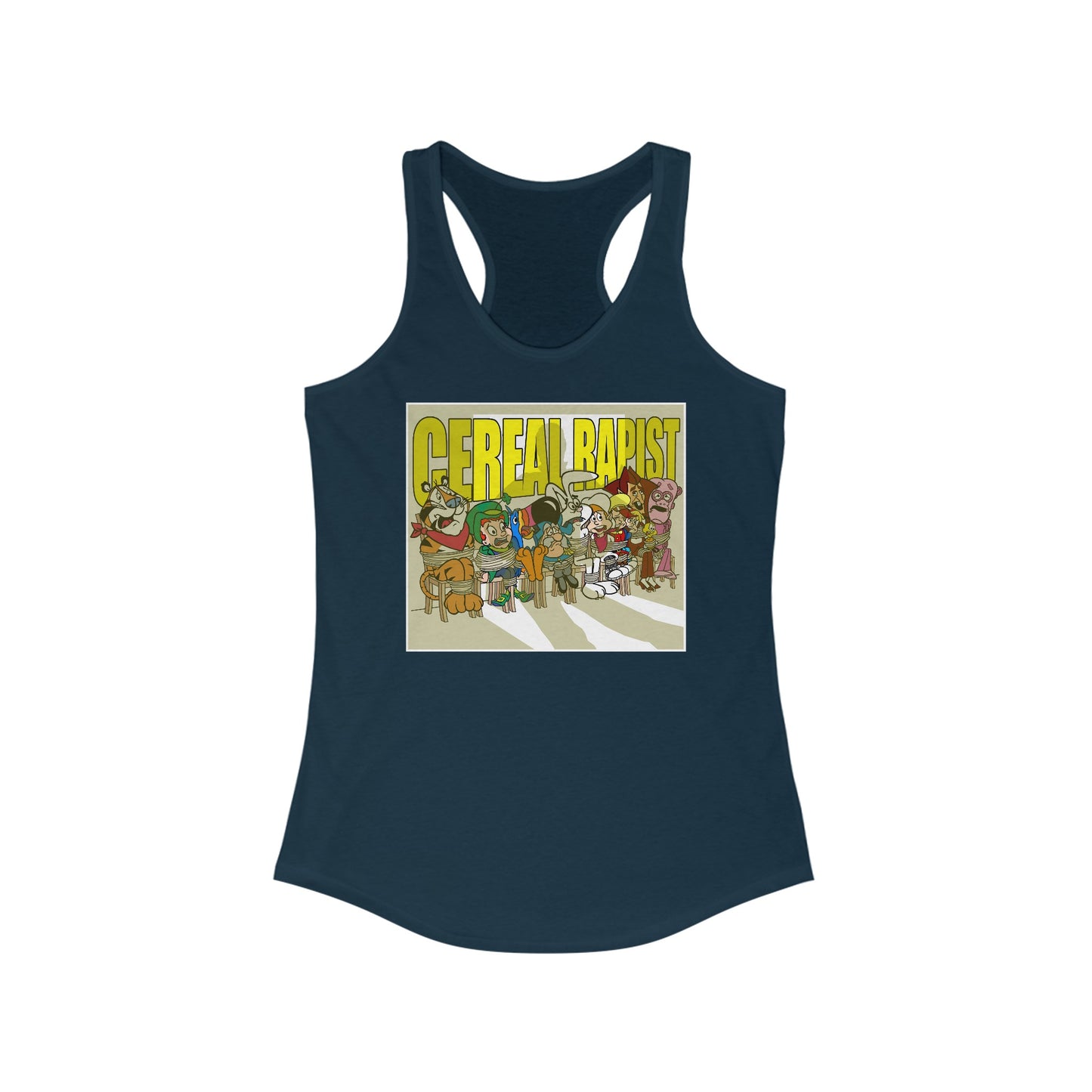 Cereal Rapist - Women’s Racerback Tank