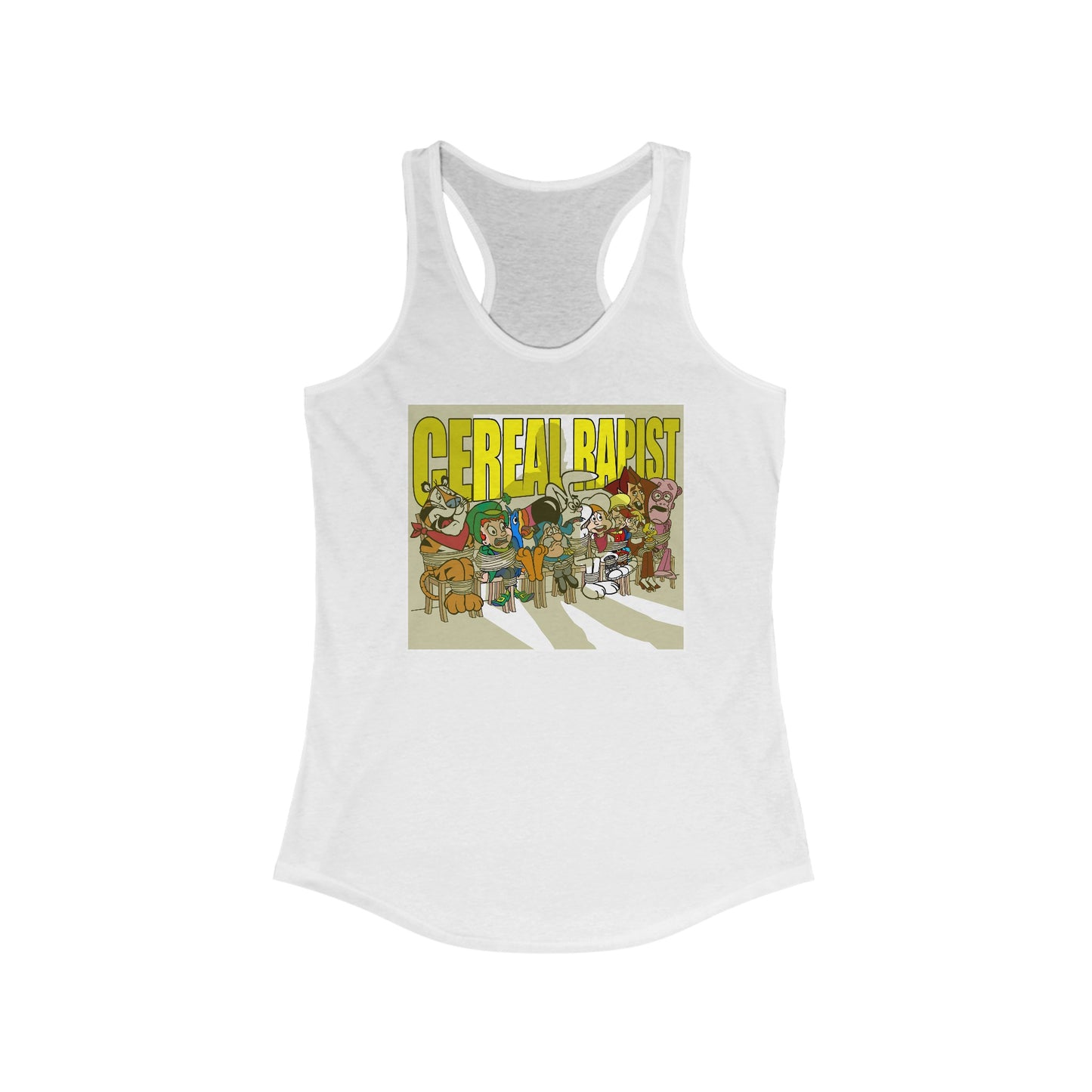 Cereal Rapist - Women’s Racerback Tank