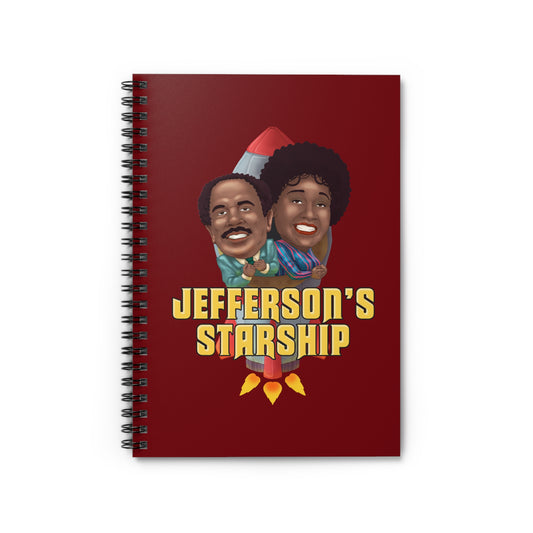 Jefferson's Starship - Spiral Notebook