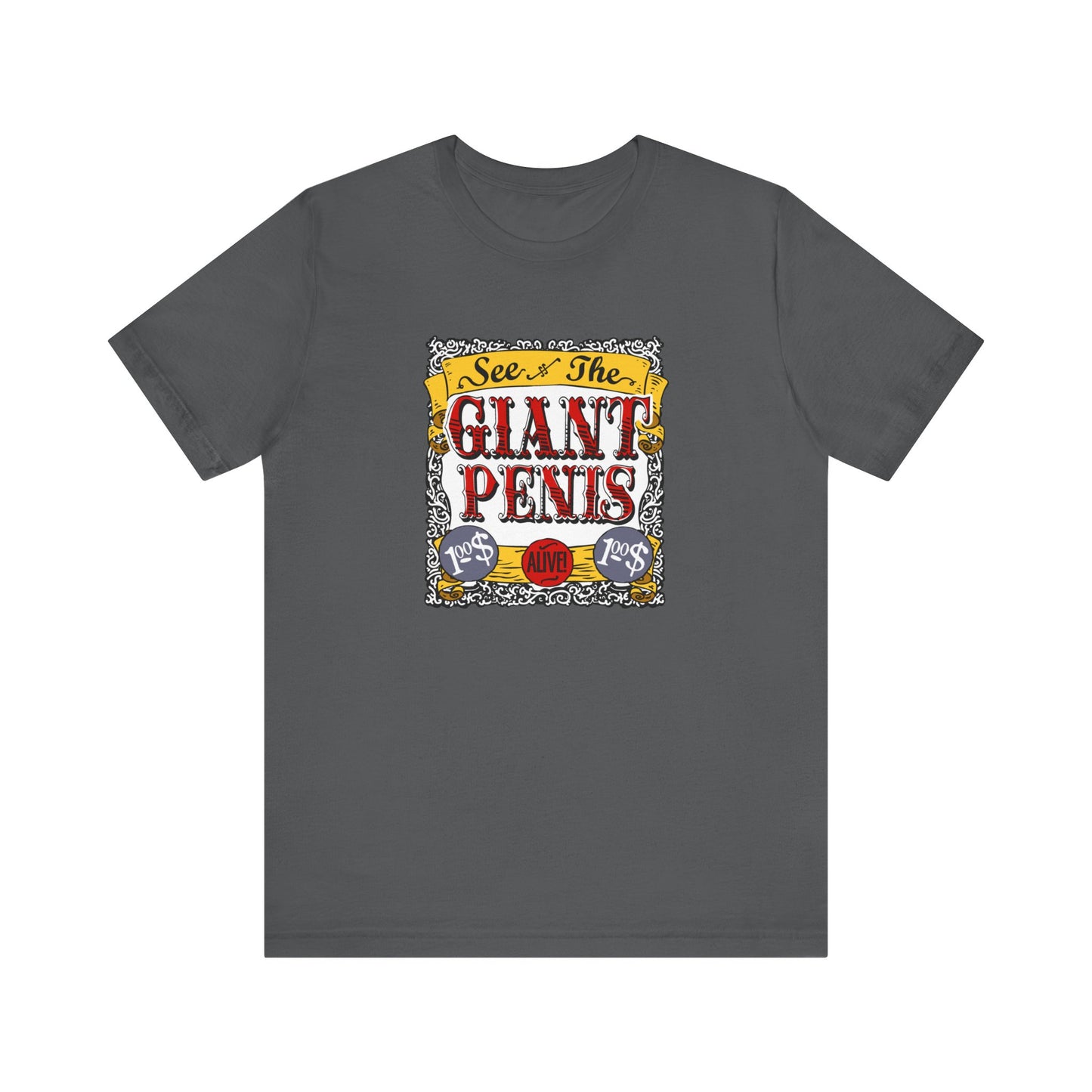 See The Giant Penis - Men's T-Shirt