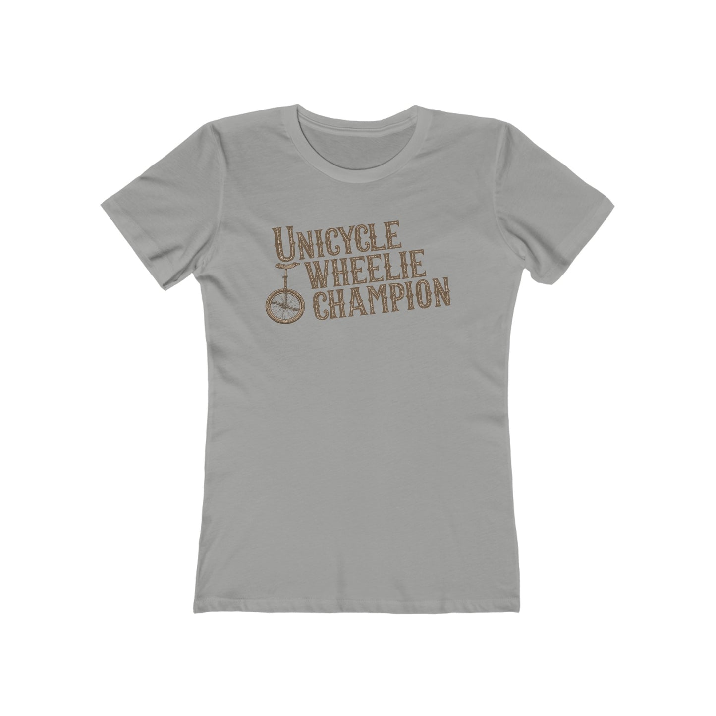 Unicycle Wheelie Champion - Women’s T-Shirt