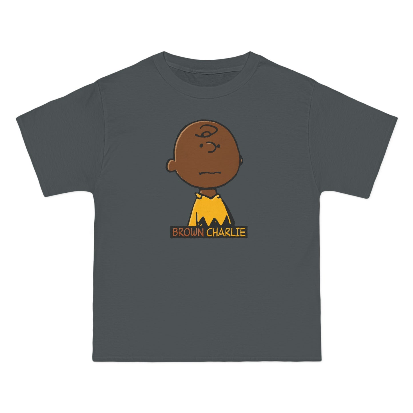 Brown Charlie - Men's Heavyweight T-Shirt