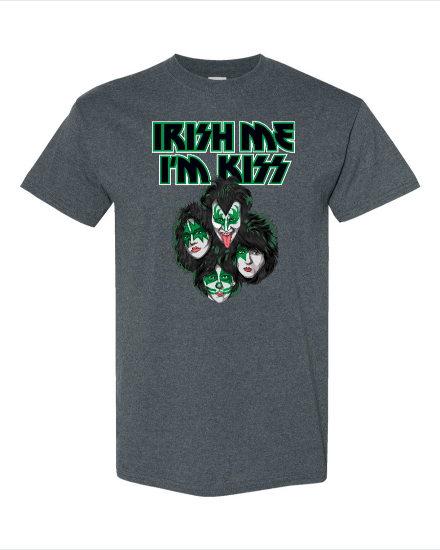 Irish Me I'm Kiss - Men's Basic T-Shirt