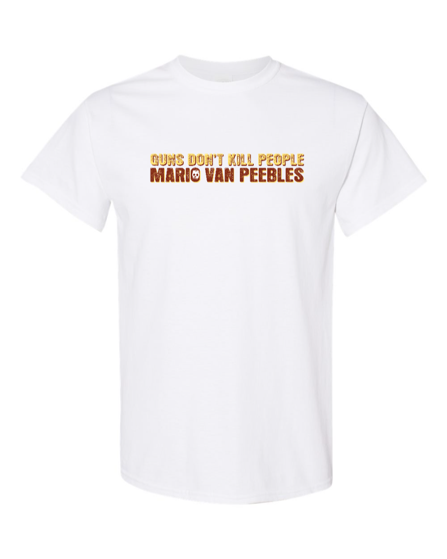 Guns Don't Kill People - Mario Van Peebles - Men's Basic T-Shirt