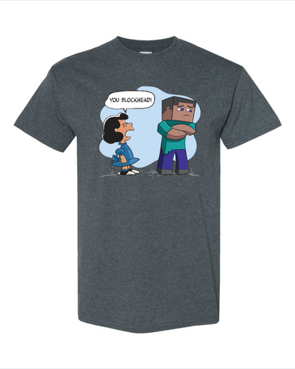 You Blockhead (Lucy) - Men's Basic T-Shirt