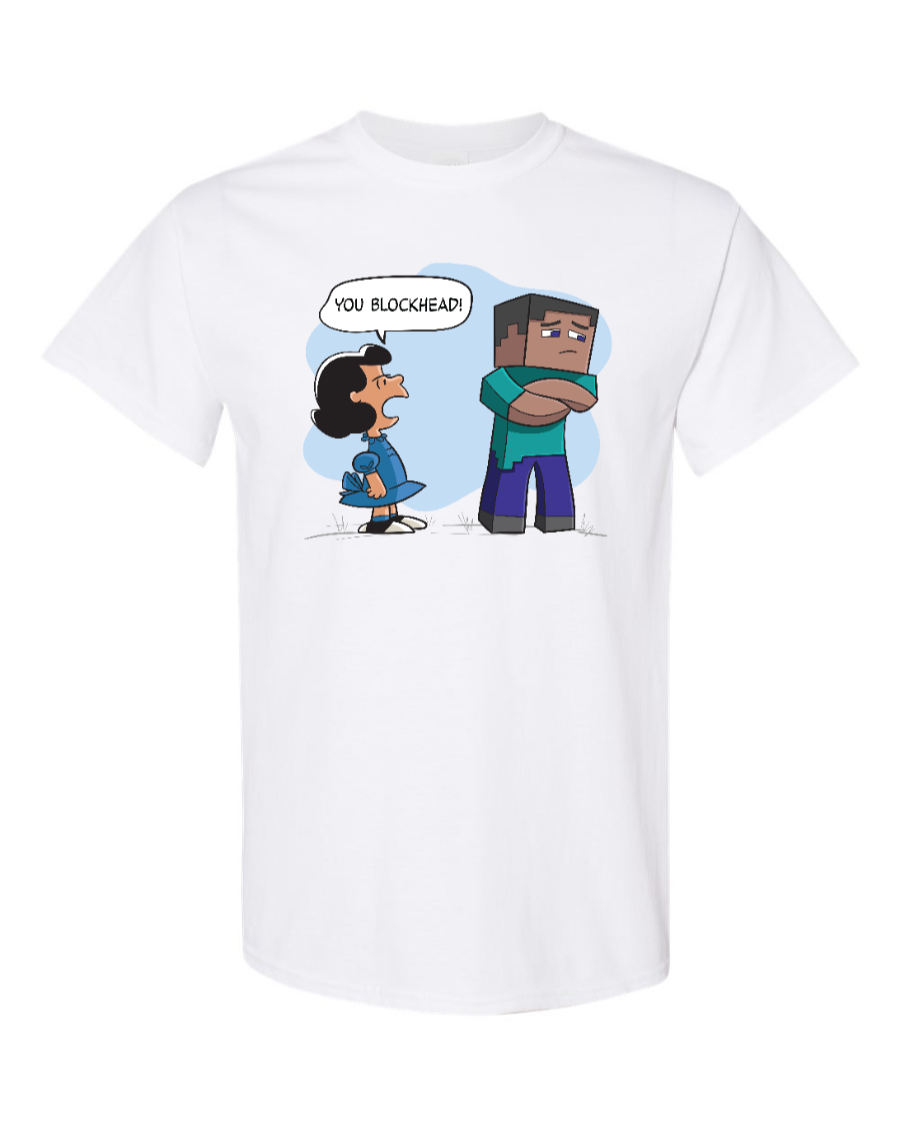 You Blockhead (Lucy) - Men's Basic T-Shirt