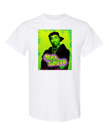 Will Smith (Tupac) Parody - Men's Basic T-Shirt