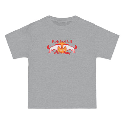 Fuck Red Bull - Ride The White Pony - Men's Heavyweight T-Shirt