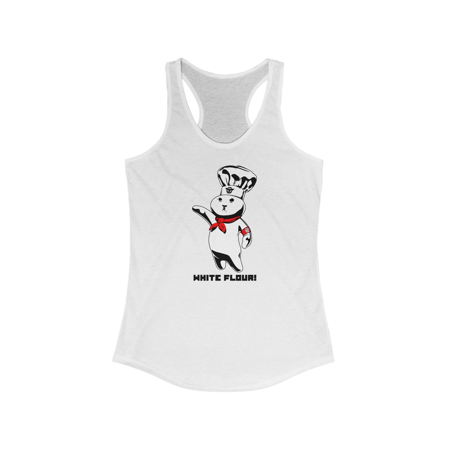 White Flour - Women's Racerback Tank