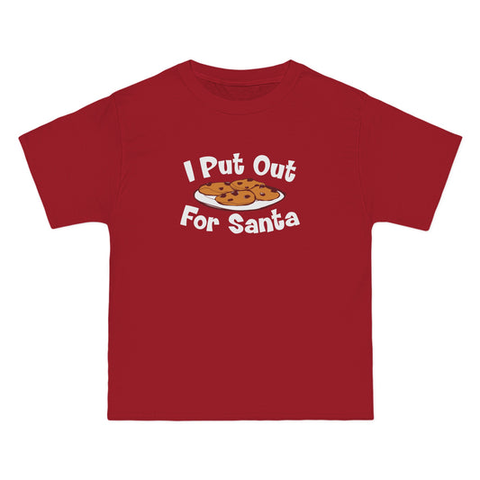 I Put Out For Santa - Men's Heavyweight T-Shirt