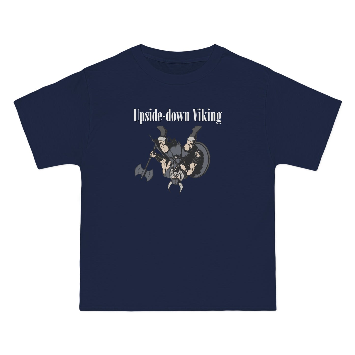 Upside-Down Viking - Men's Heavyweight T-Shirt