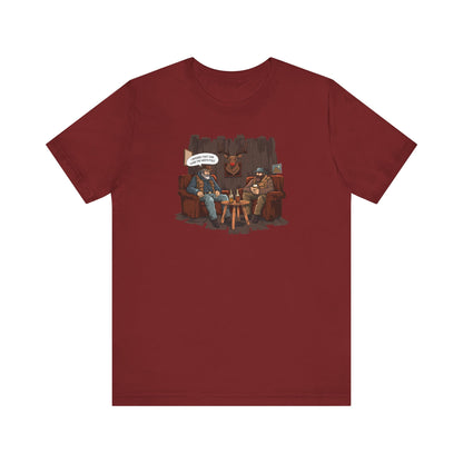 Hunters Kill (Taxidermy Rudolph) - Men's T-Shirt