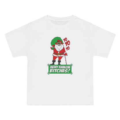 Yo Yo Yo - Merry Kwanzaa Bitches - Men's Heavyweight T-Shirt