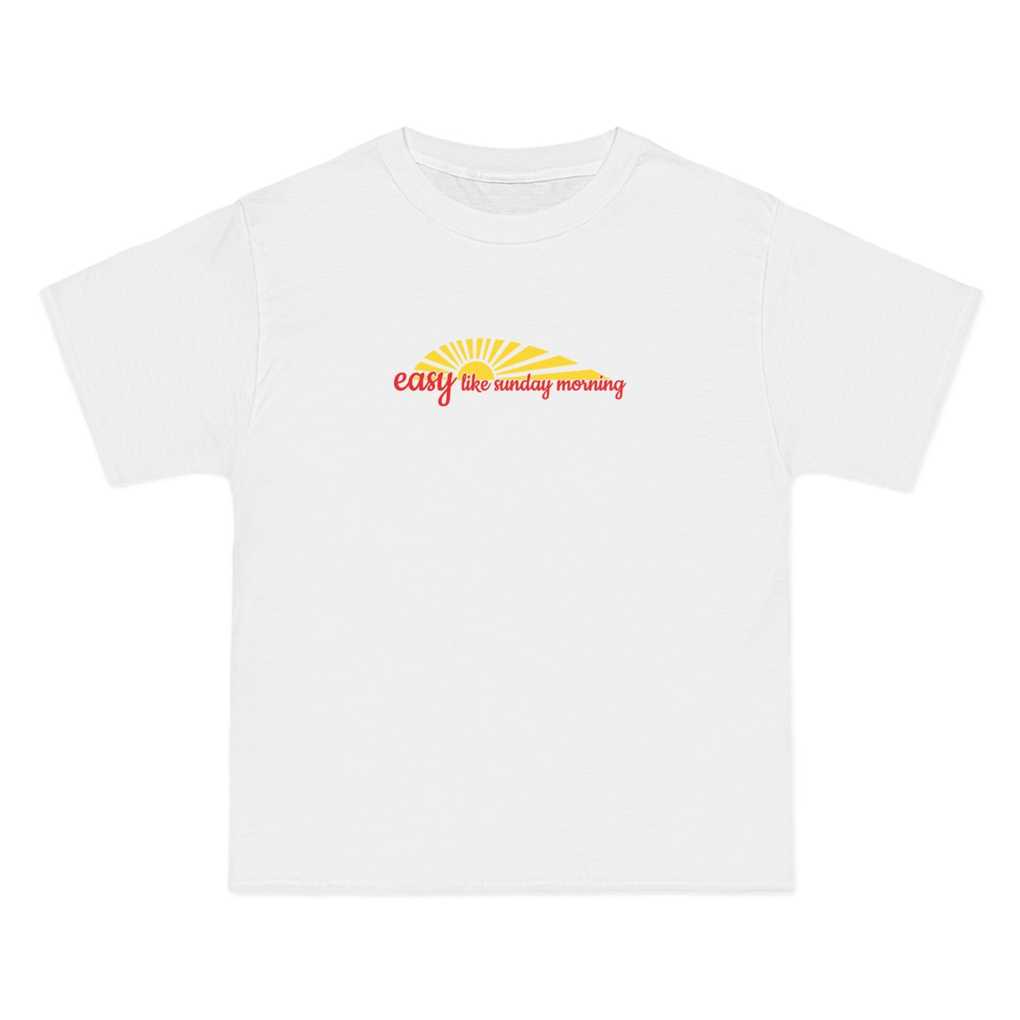 Easy Like Sunday Morning - Men's Heavyweight T-Shirt