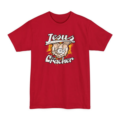 Jesus Is A Cracker - Men's Tall T-Shirt