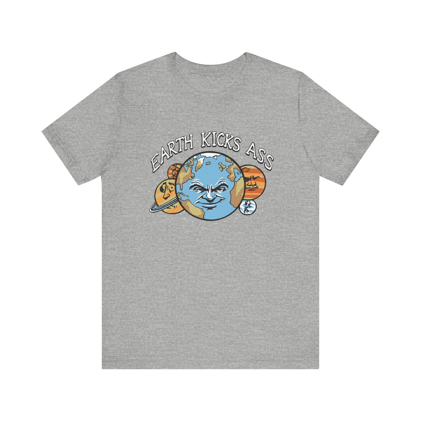 Earth Kicks Ass - Men's T-Shirt