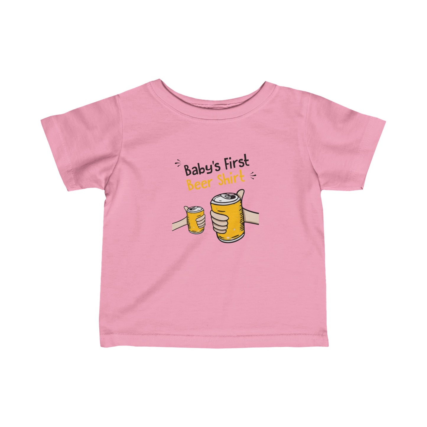 Baby's First Beer Shirt - Baby T-Shirt