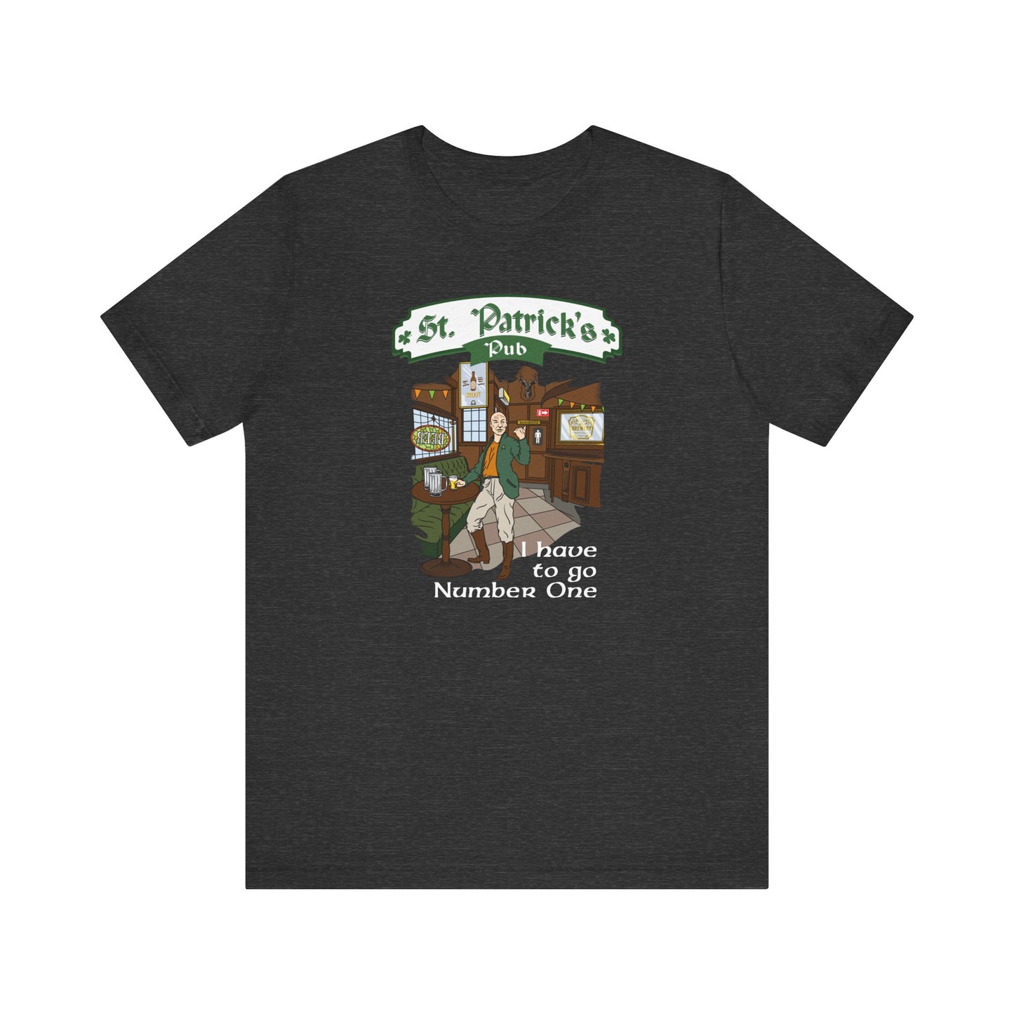 St. Patrick's Pub (Jean-Luc Picard) - Men's T-Shirt