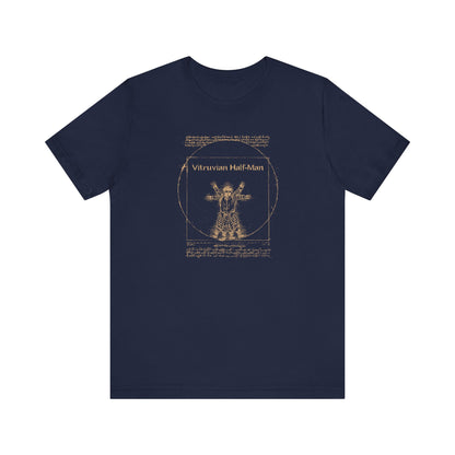 Vitruvian Half-Man - Men's T-Shirt